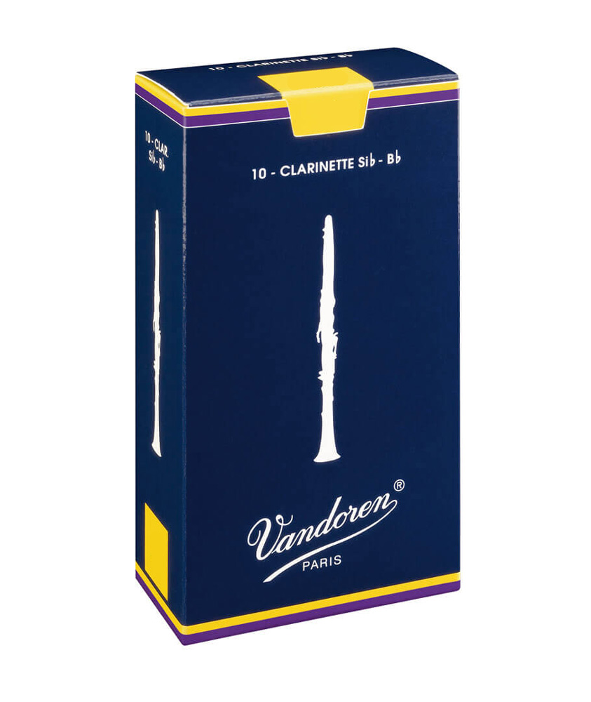 Rörblad Vandoren V5 Traditional Klarinett Bb 10-pack