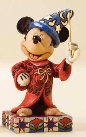 Jim Shore Figurin - Touch of Magic (Sorcerer Mickey)