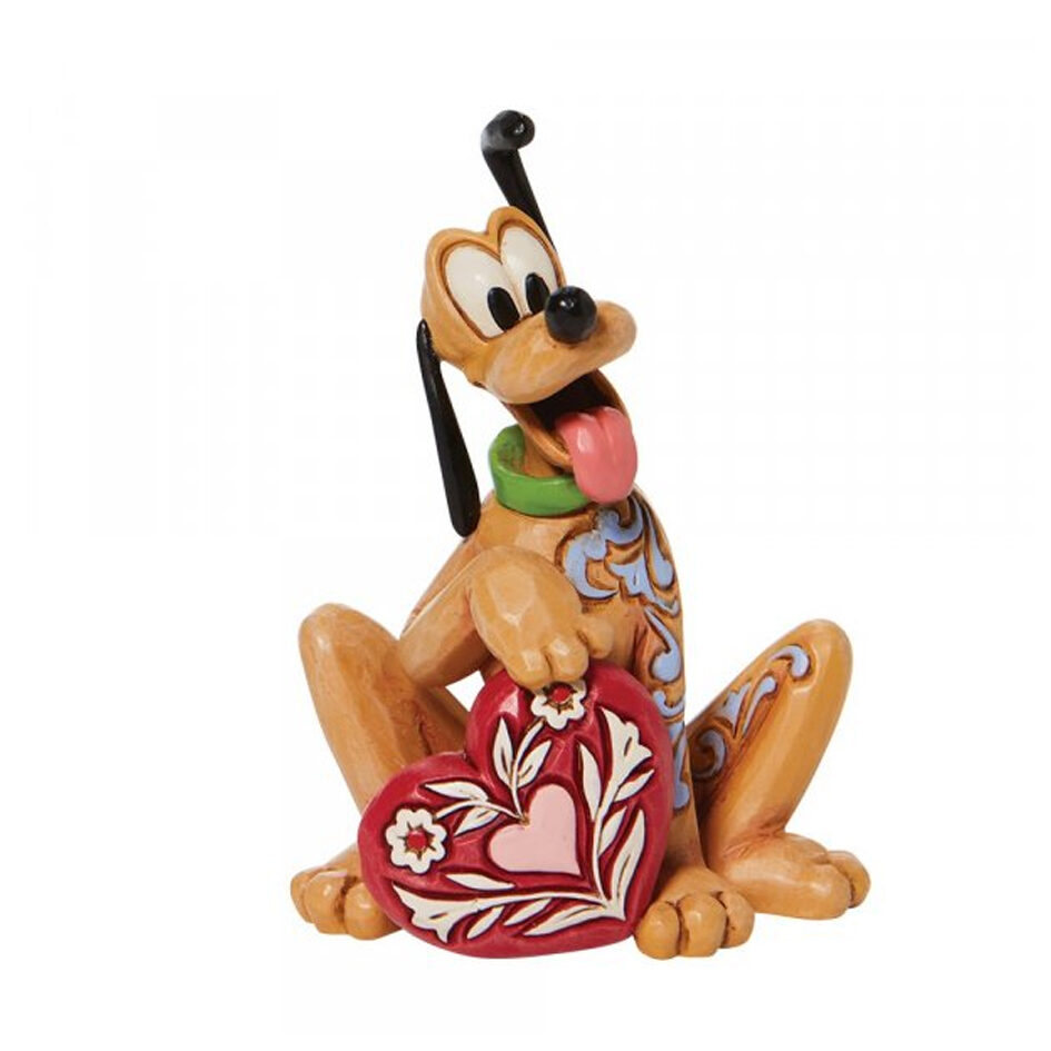 Jim Shore Figurin - Pluto Heart