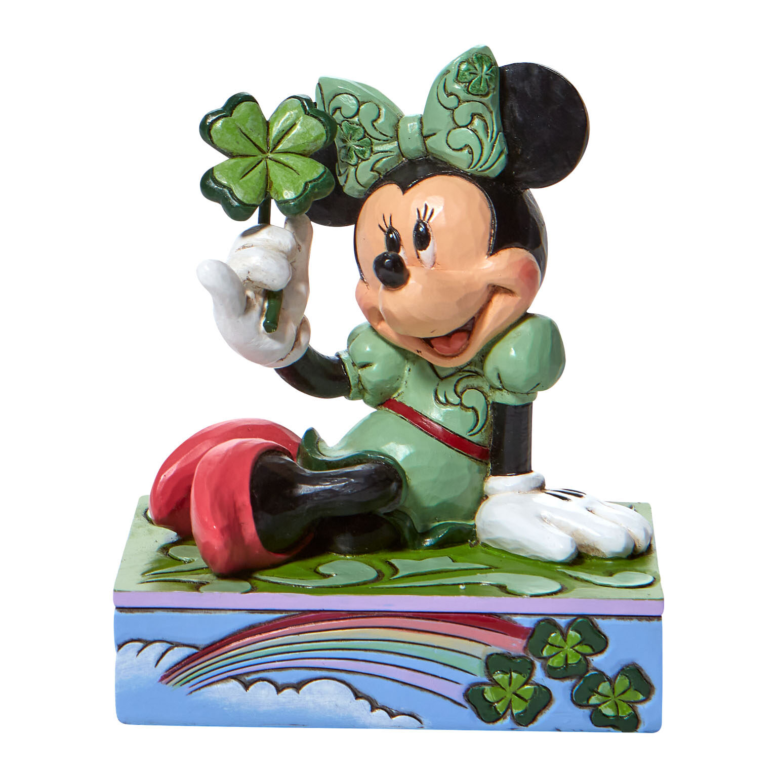 Jim Shore Figurin - St Patrick´s Minnie