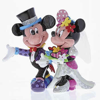 Disney by Britto - Mickey & Minnie Mouse Wedding