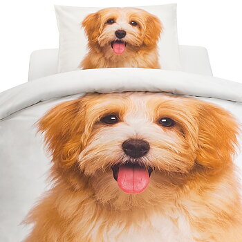 Påslakanset Puppy