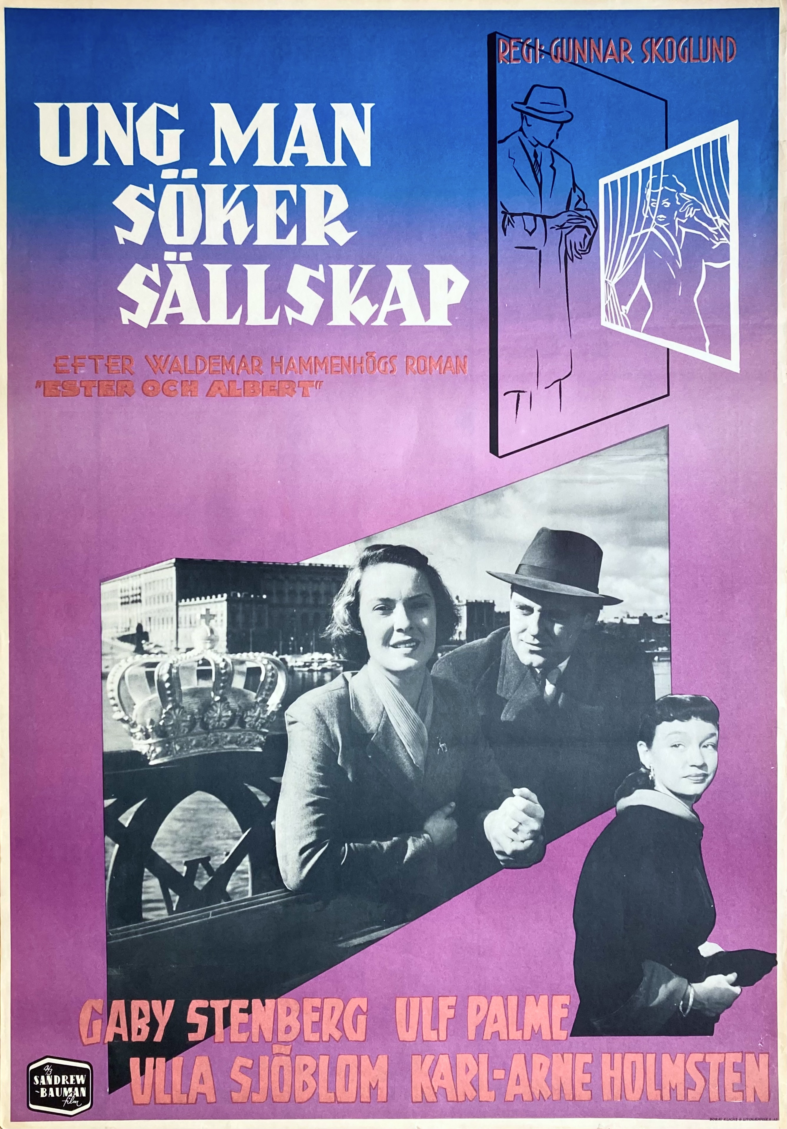 UNG MAN SÖKER SÄLLSKAP (1954)
