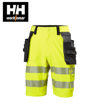 Käsityöshortsit Helly Hansen Class 1 Keltainen/harmaa