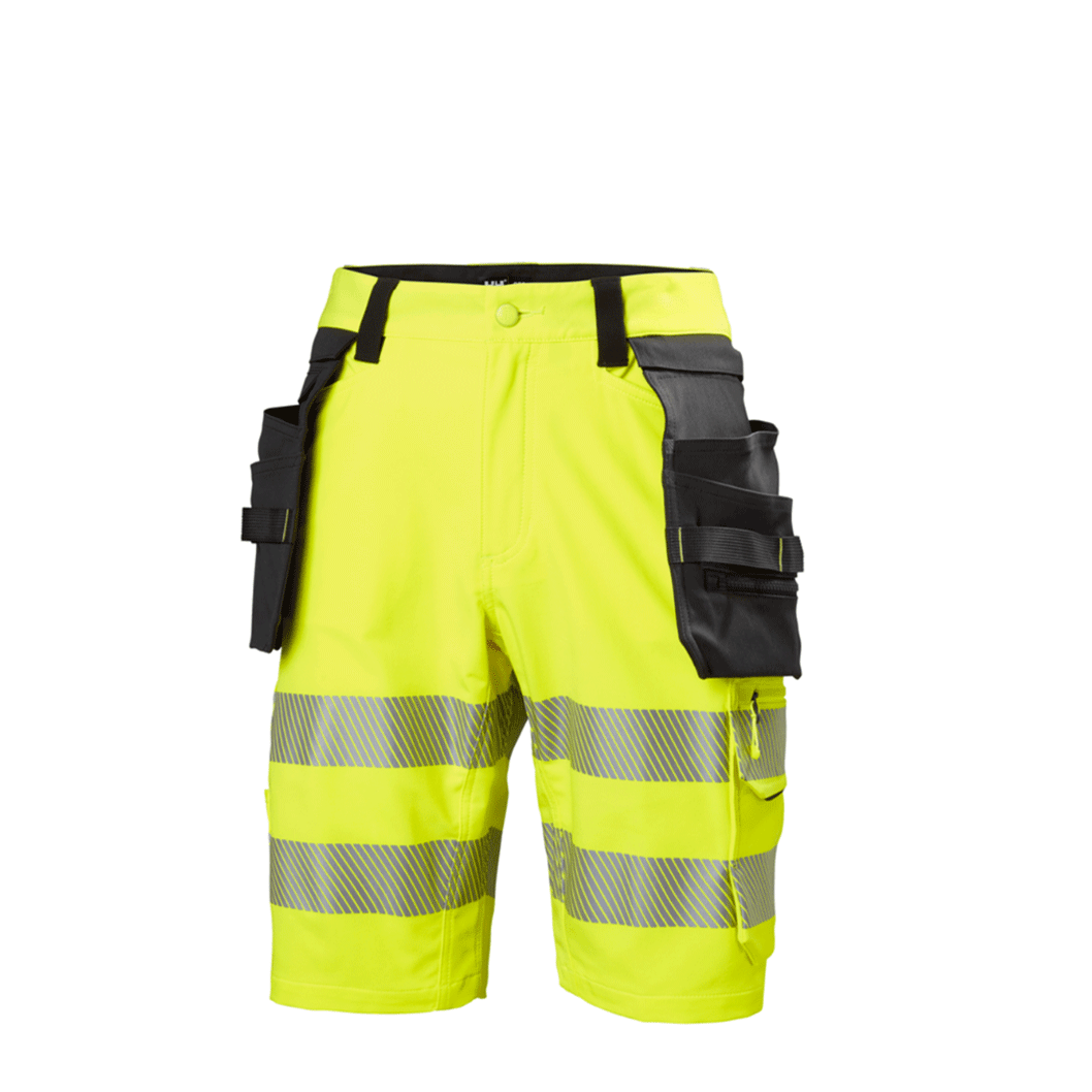 Käsityöshortsit Helly Hansen Class 1 Keltainen/harmaa - 2