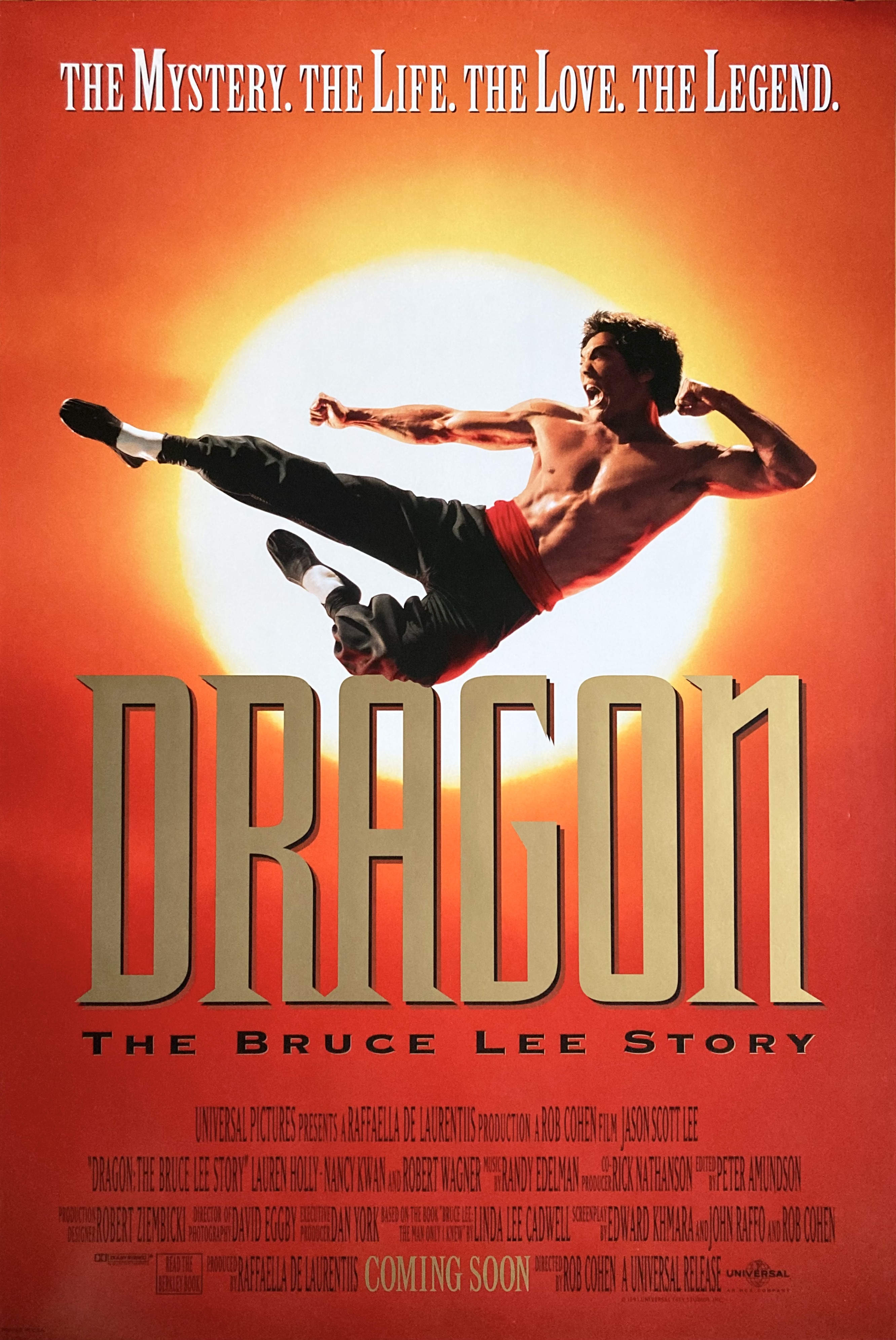 DRAGON: THE BRUCE LEE STORY (1993) - Advance