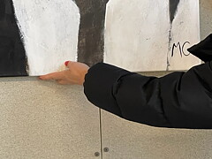"Blanc et noir"/ grande, tavla akryl orginal