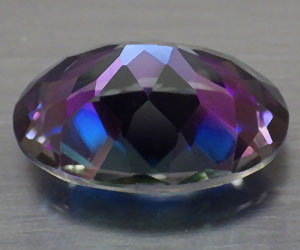 Piedra preciosa de cuarzo arco iris natural ovalada grande muy hermosa de 6,40 ct - 2