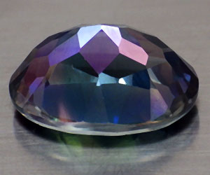 Piedra preciosa de cuarzo arcoíris natural ovalada grande de 12,54 ct muy hermosa - 2