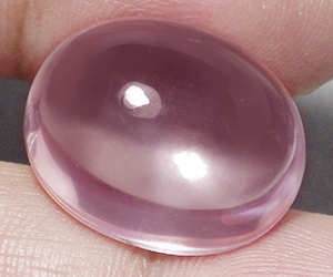 17,97 ct piedra preciosa de cuarzo rosa estrella natural inusual grande - 3