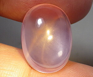 14,39 ct piedra preciosa de cuarzo rosa estrella natural inusual grande