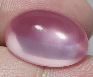14.39 ct large unusual natural star rose quartz gemstone - 3
