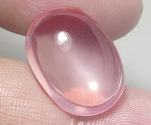 11.36 ct large unusual natural star rose quartz gemstone - 3