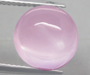 Piedra preciosa de cuarzo rosa estrella natural inusual grande de 5,70 ct - 3