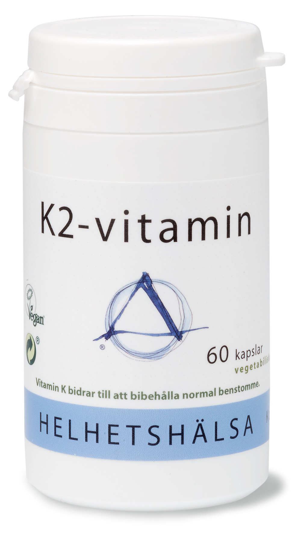 K2-vitamin, 60 kapslar - Helhetshälsa