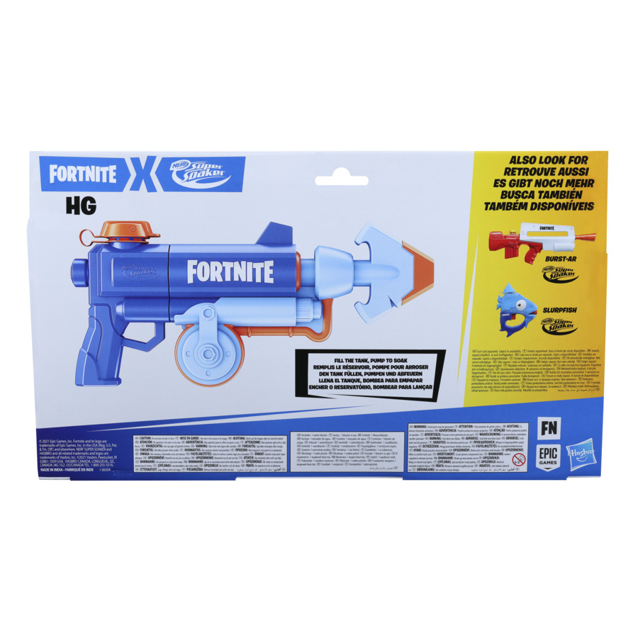 Nerf Fortnite Super Soaker HG, Vesipyssy - 3