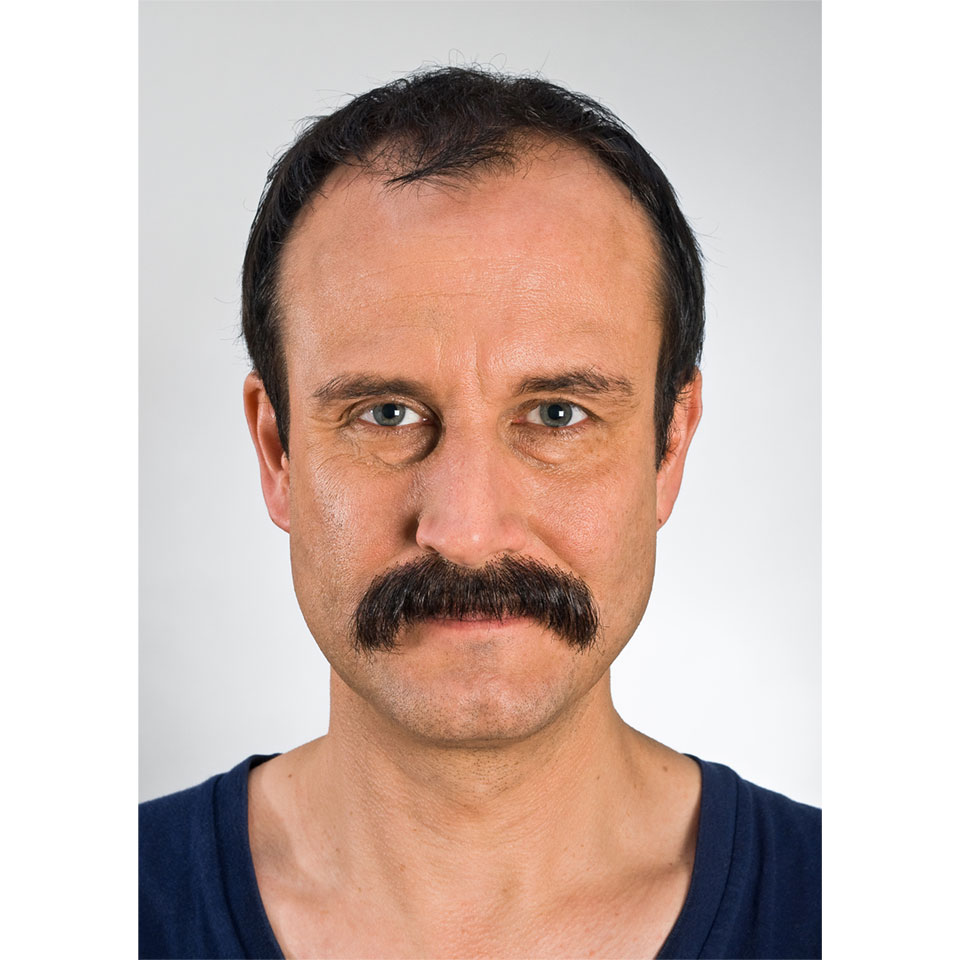 Mustasch 9214 BLACK - Kryolan