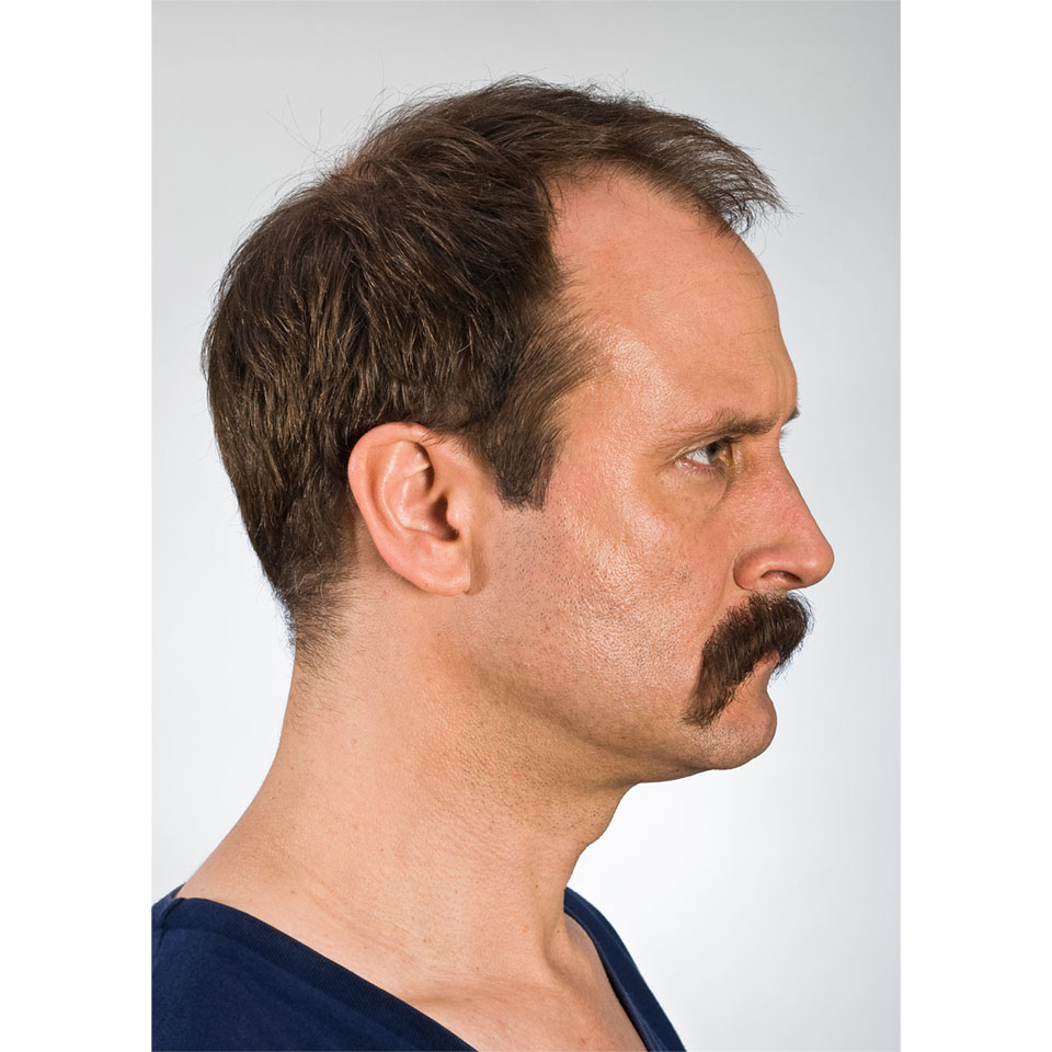 Mustasch 9214 BROWN - Kryolan - 3