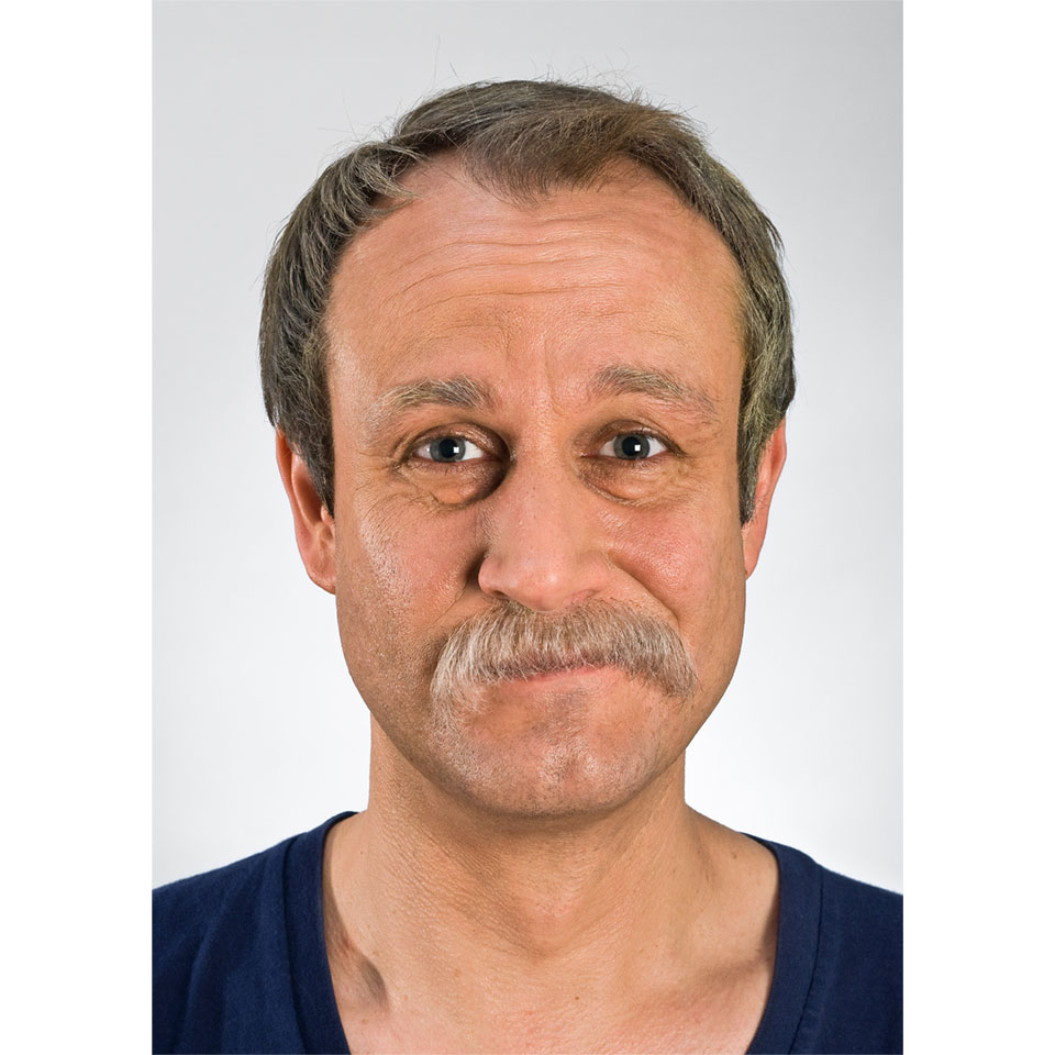 Mustasch 9214 GREY - Kryolan