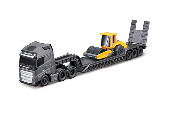 Maisto Mini työmaa-ajoneuvot Volvo iso autonkuljetusrekka