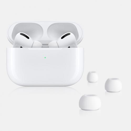 Original Öronkuddar Till Apple AirPods Pro - 4 Olika Strl XXS/XS/S/L - Passar alla Airpods Pro modeller - Vit