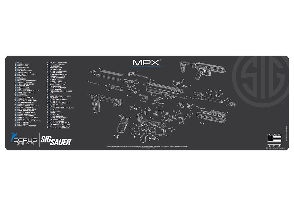 Sig Sauer Gun Mat MPX
