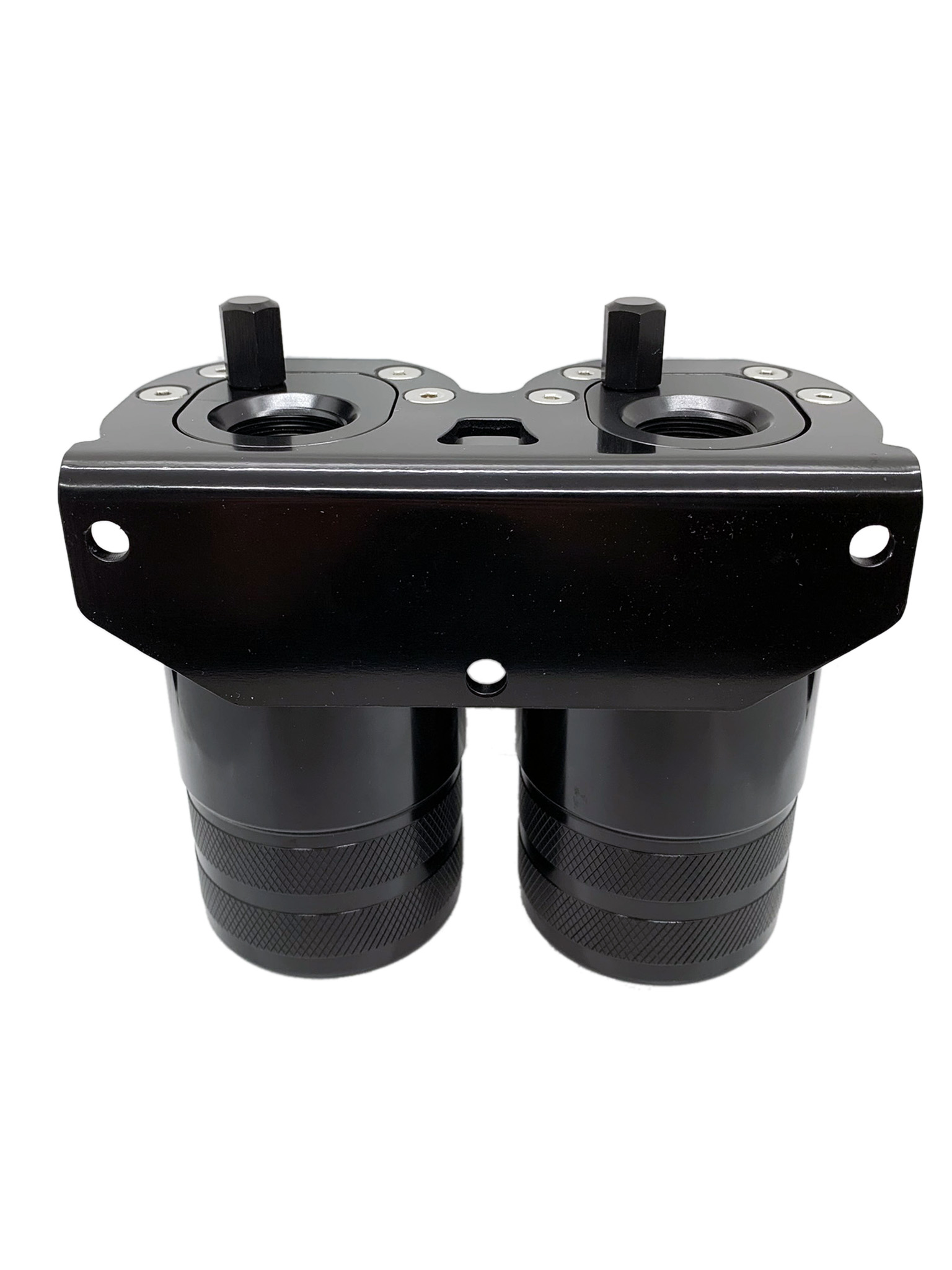 Oil Catch tank - dubbel 0,7L - 2
