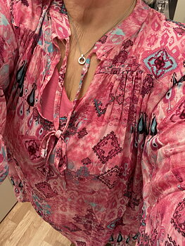 Sussie Blouse Pink Inka