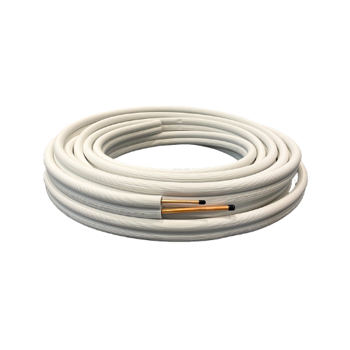 Kylrör, isolerat 3/8 x 1/2 x 10 mm, 20 m