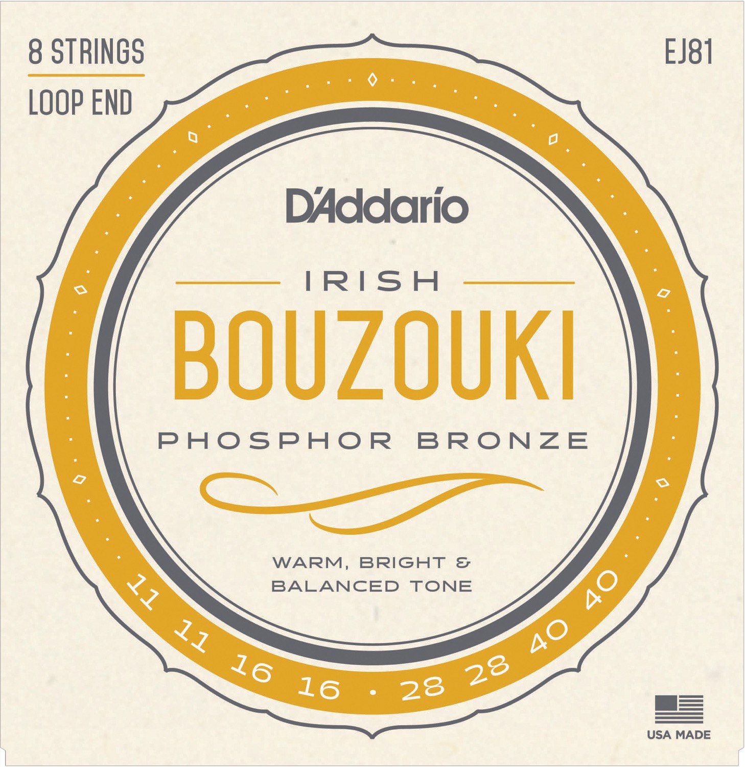 D´addario EJ81 Irish Bouzouki