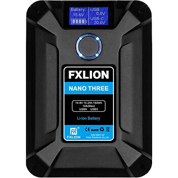 FXLION Nano Three 150wh V-Mount Battery