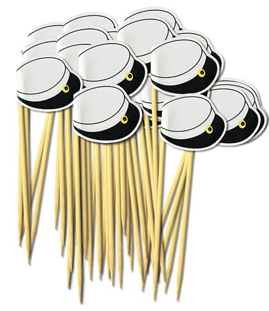 Cake picks Studentmössa 50 st