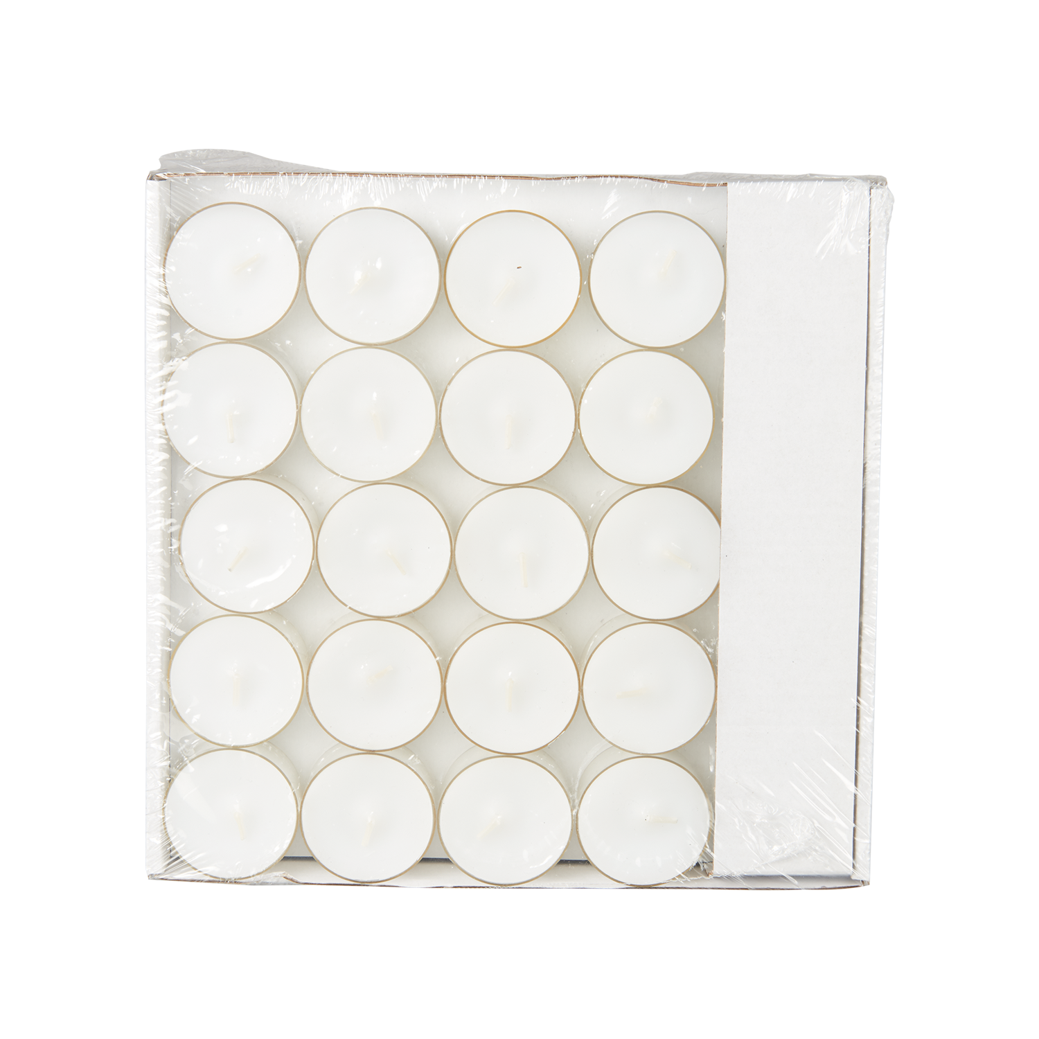 Värmeljus / 50-pack / Plastkopp