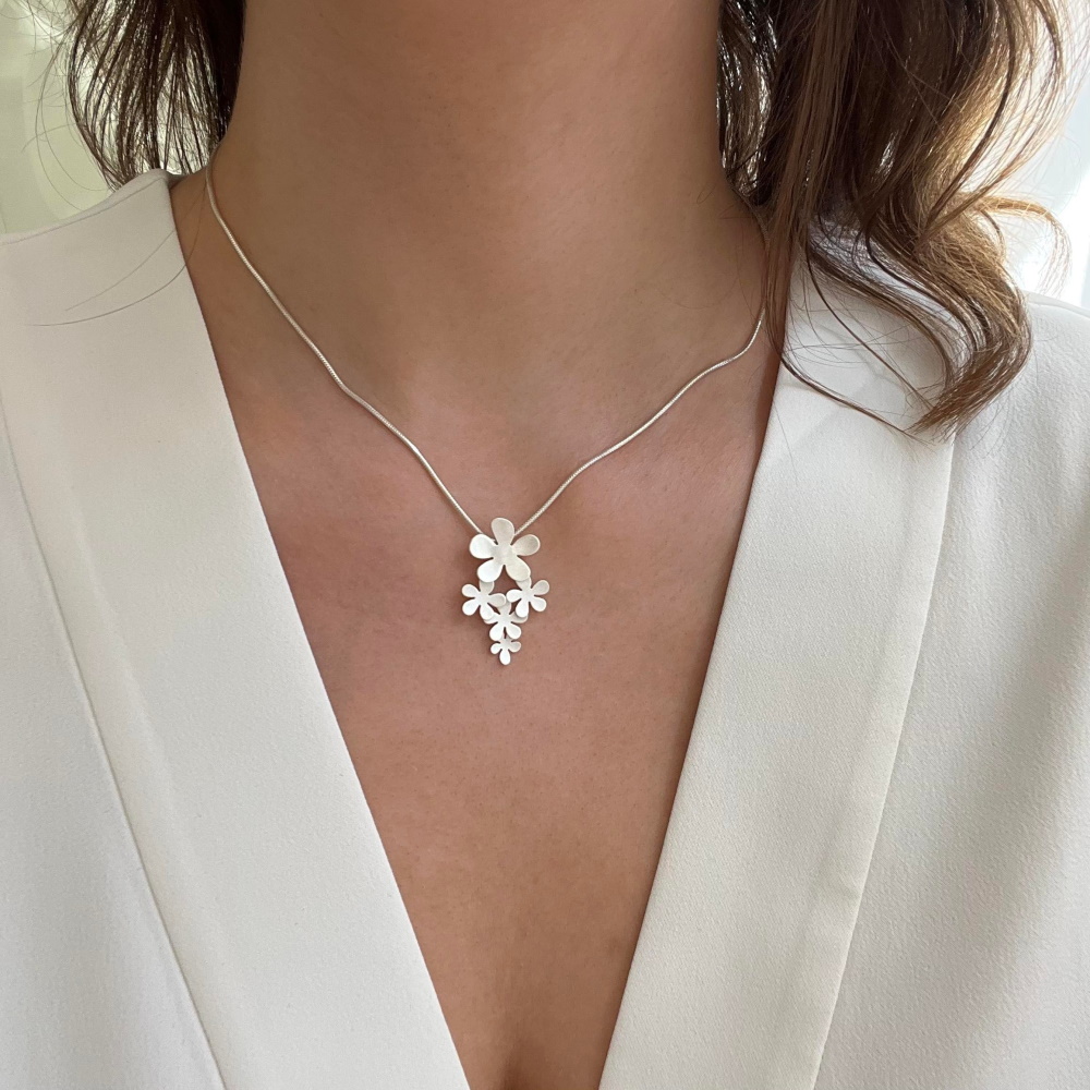 Kelim Blossom Light halsband - 2