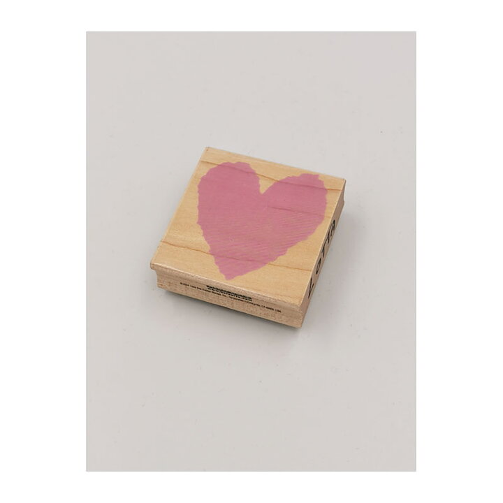 Hero Arts Rubber Stamps Second Hand - Torn Paper Edge Heart