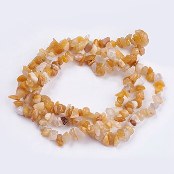 Semi Gems -  Yellow Red Jade