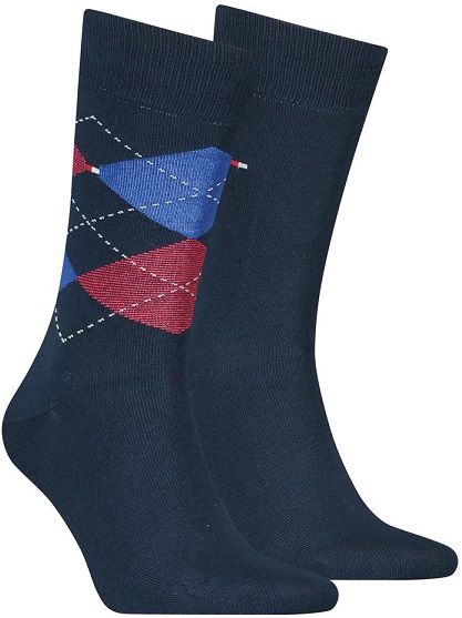 2-Pack Tommy Hilfiger Check Herr, Original