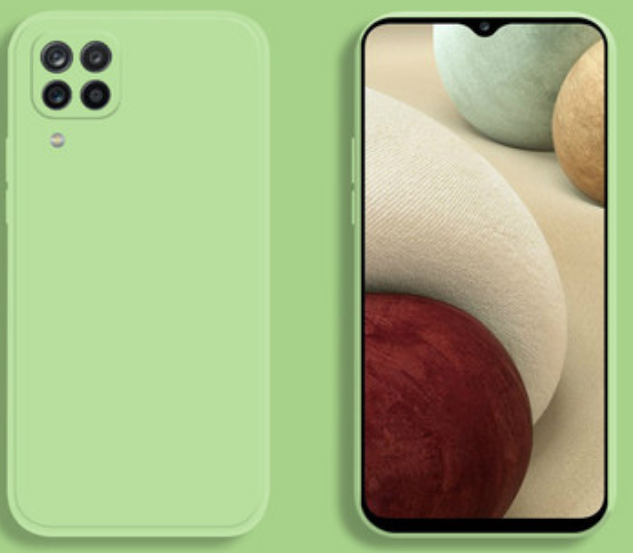 Samsung Galaxy A12 Skal - Mikrofiber Silikon - 3