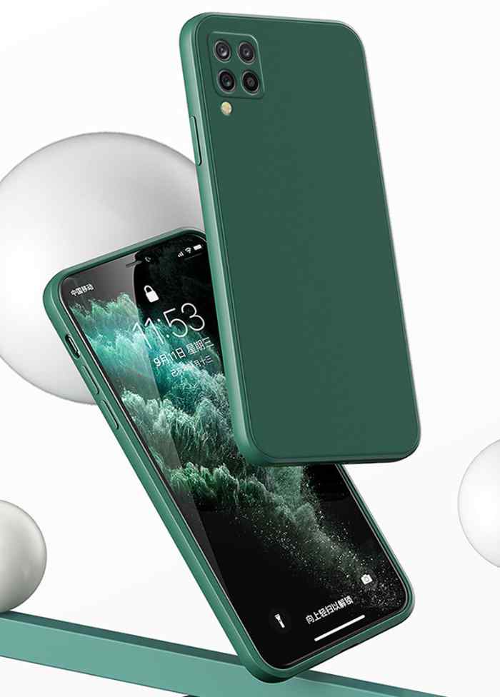 Samsung Galaxy A12 Skal - Mikrofiber Silikon - 2