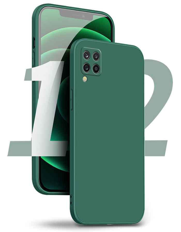 Samsung Galaxy A12 Skal - Mikrofiber Silikon