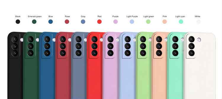 Samsung Galaxy S21 FE Case - Microfiber Silicone 