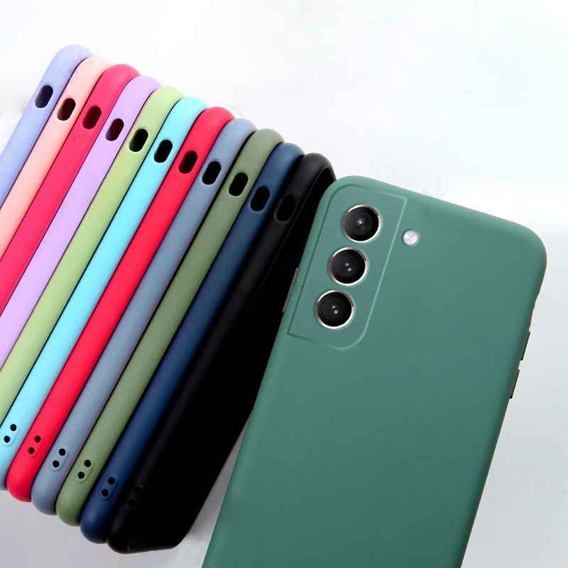 Samsung Galaxy S21 FE Case - Microfiber Silicone  - 2