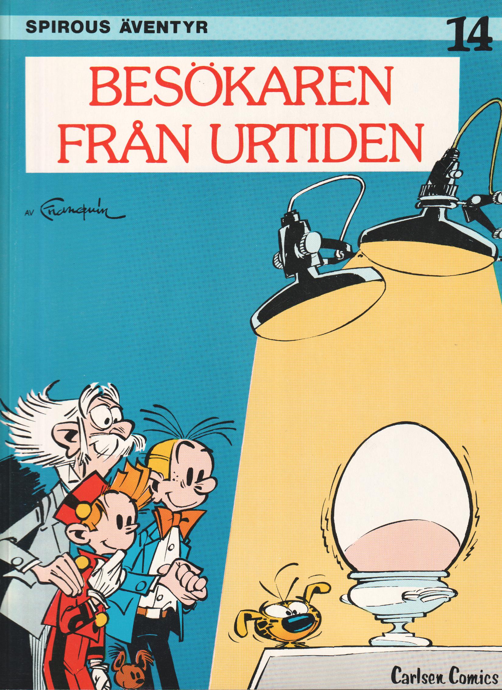 Spirous äventyr 14 Besökaren från urtiden