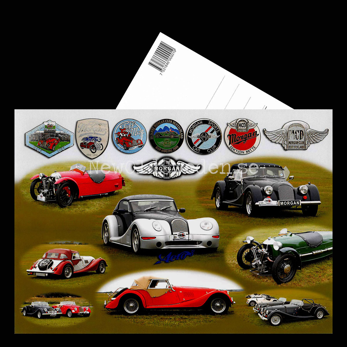MORGAN 1968-2004 - Vykort A5 - 3