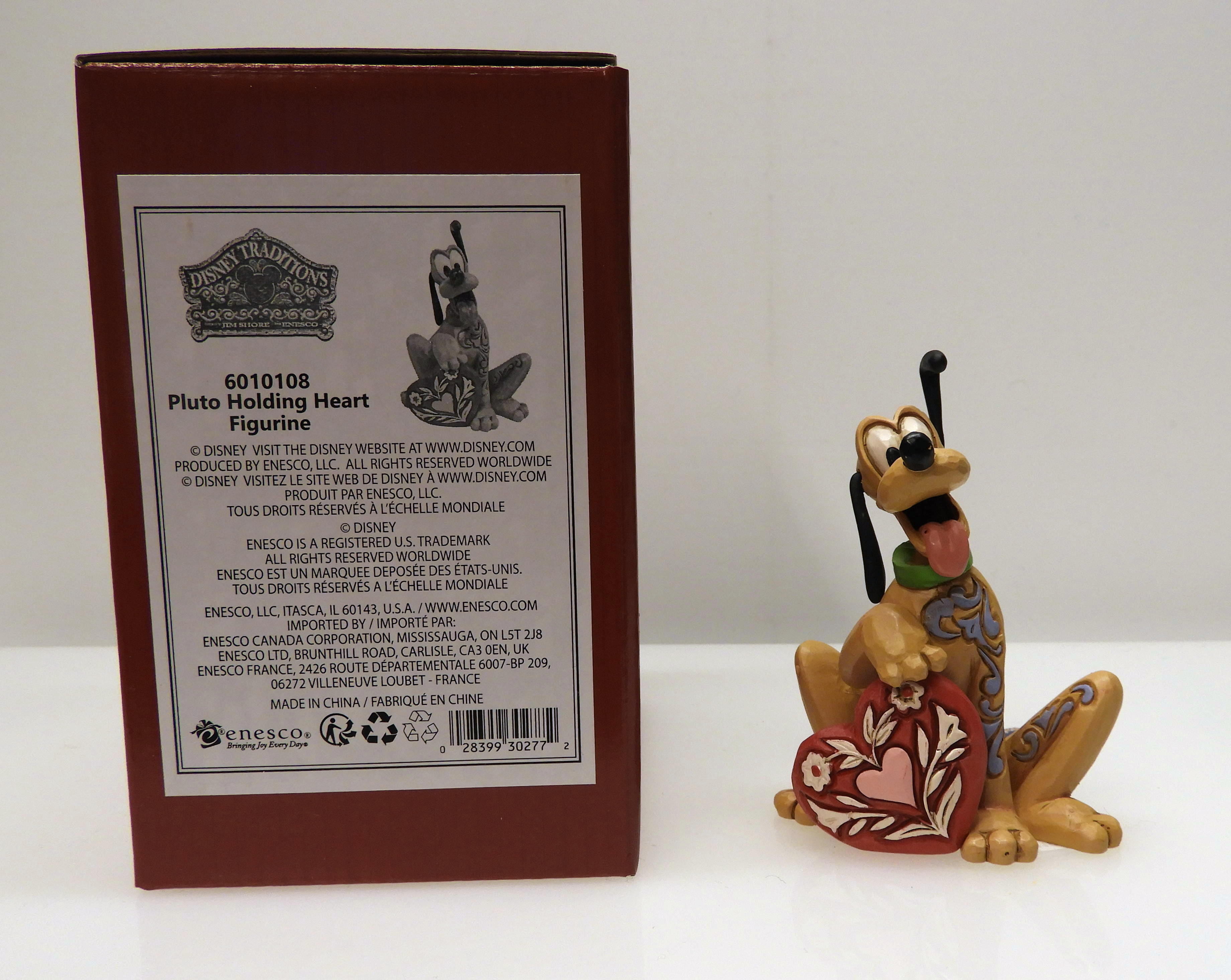 Disneys PLUTO Heart av Jim Shore - 2