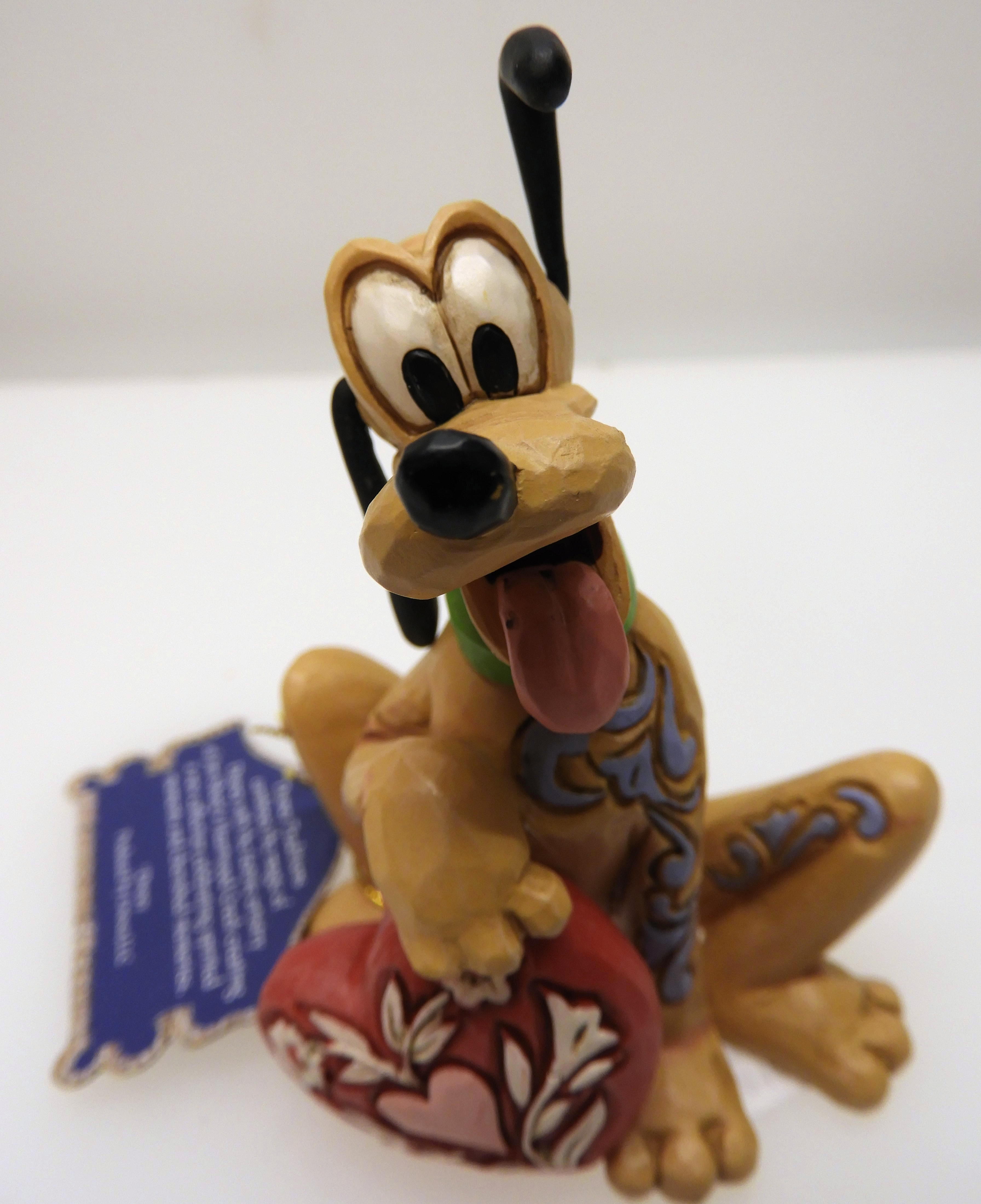 Disneys PLUTO Heart av Jim Shore - 6