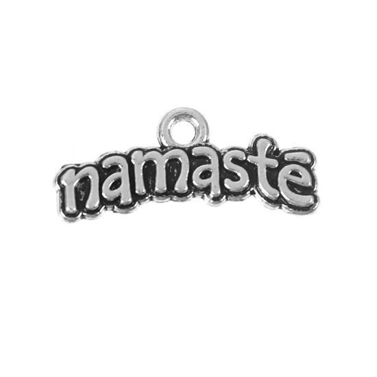 Charm ,   "Namaste"silver