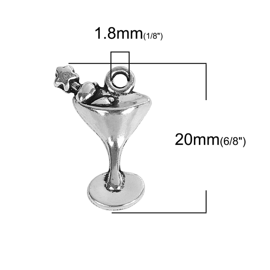 Berlock -  Drink / Cocktail, Silver - 2