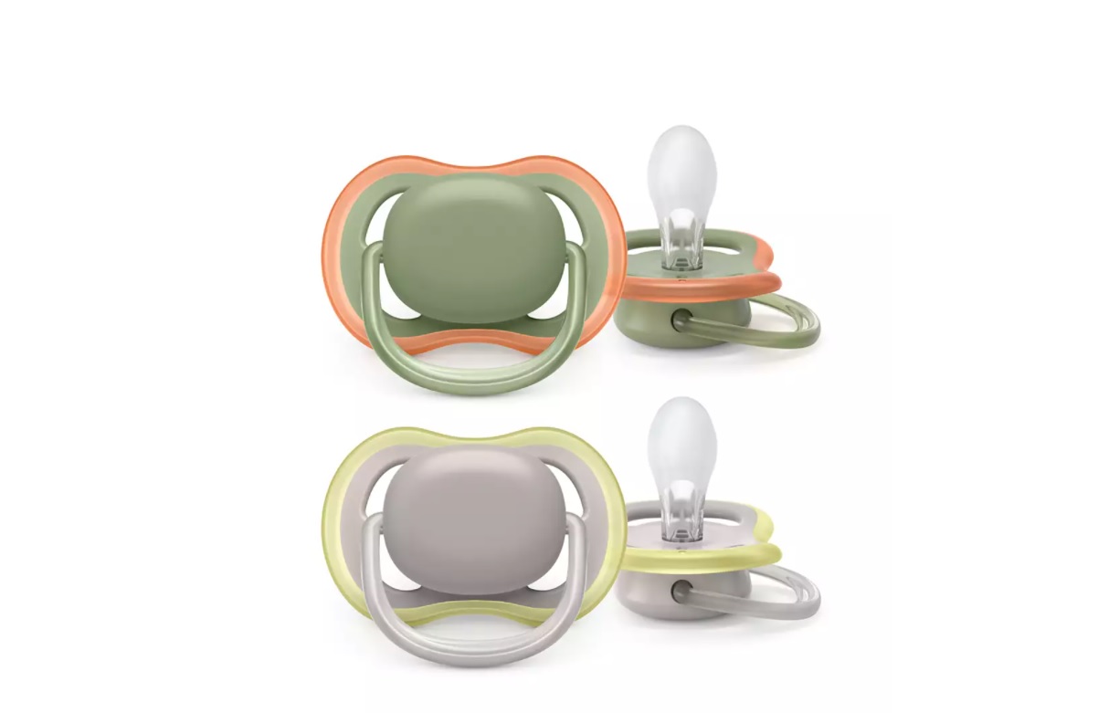 Philips Avent Ultra Air-Napp 6-18 mån Grön/Grå