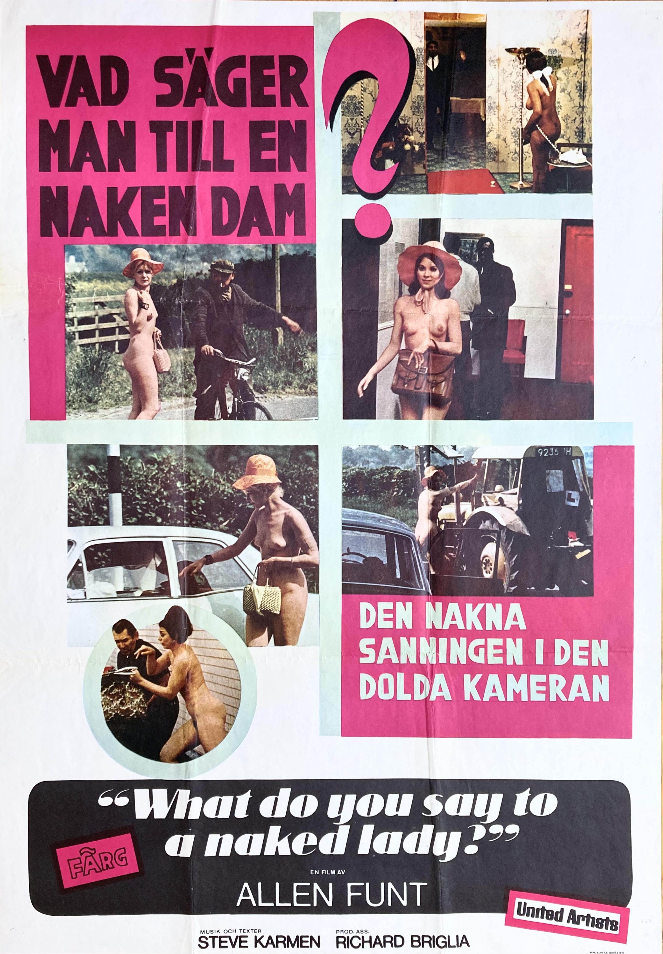 VAD SÄGER MAN TILL EN NAKEN DAM? (1970)